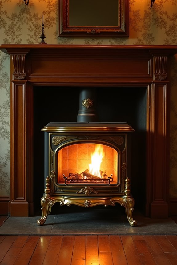 electric fireplaces preceded gas gas provided authentic warmth