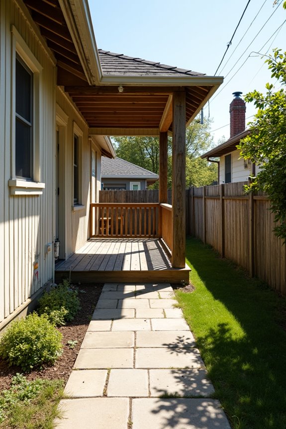 front porch planning thresholds explained