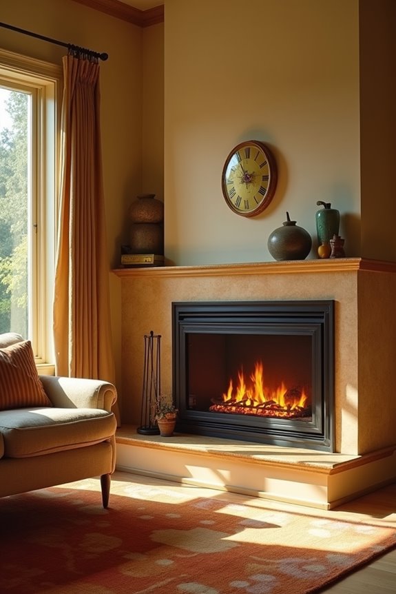 gas fireplaces postwar consumer craze
