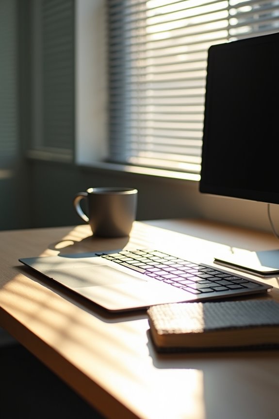 Should You Face Your Office Desk Toward the Window While Working? 9 glare reducing heat limiting workspace tweaks