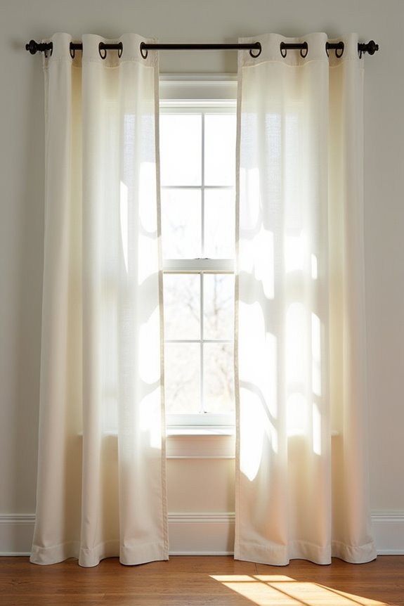 grommet rod pocket back tab curtain options