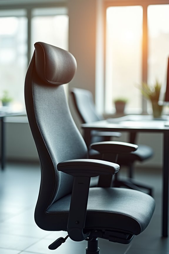headrest adjustable ergonomic chair benefits