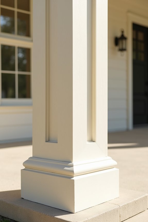 hollow columns bear weight