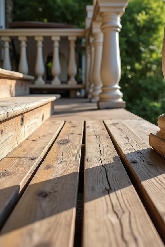 intentional porch drainage design