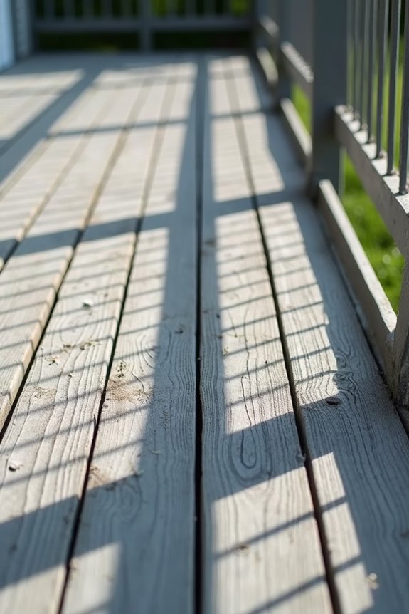 level porch vs preserved slope rot risks