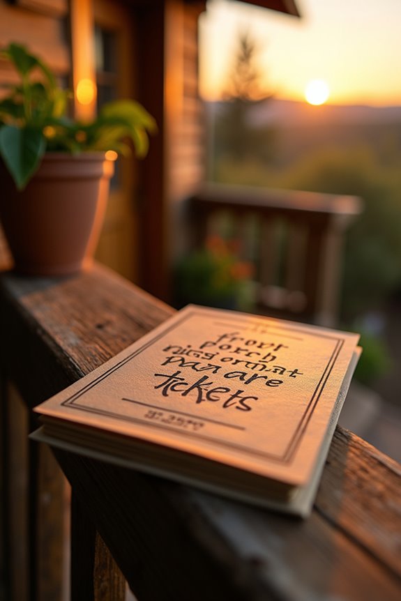 limited invitation only front porch tickets