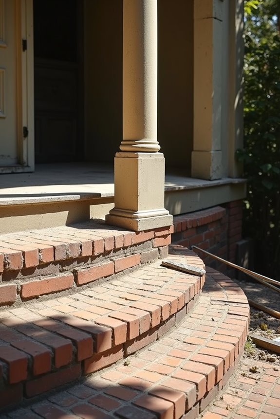 load bearing hollow porch posts misidentified