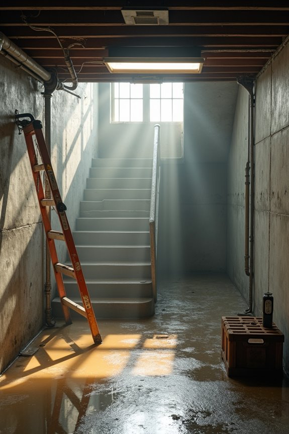 persistent basement moisture requires professional assessment