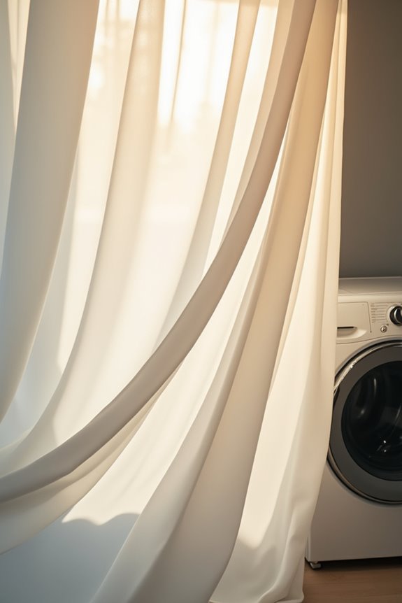 quick dryer refresh for curtains