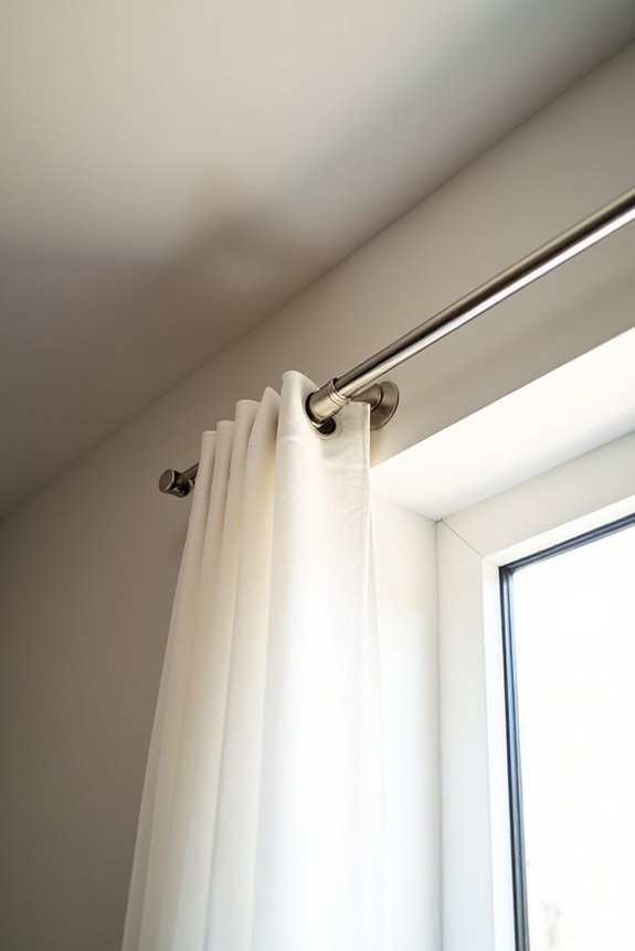 rod height by ceiling type guidelines