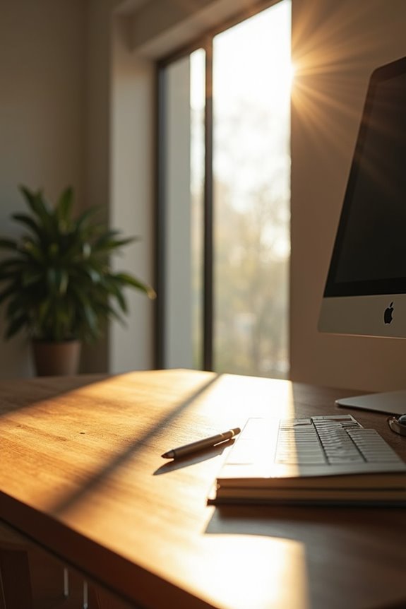 Should You Face Your Office Desk Toward the Window While Working? 5 see the door from an angle