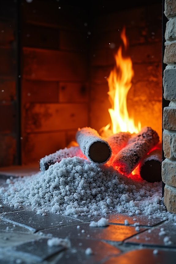 strategic ash for traction outdoors