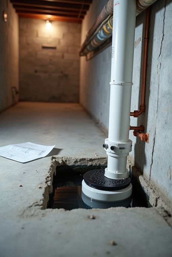 sump pump installation process overview