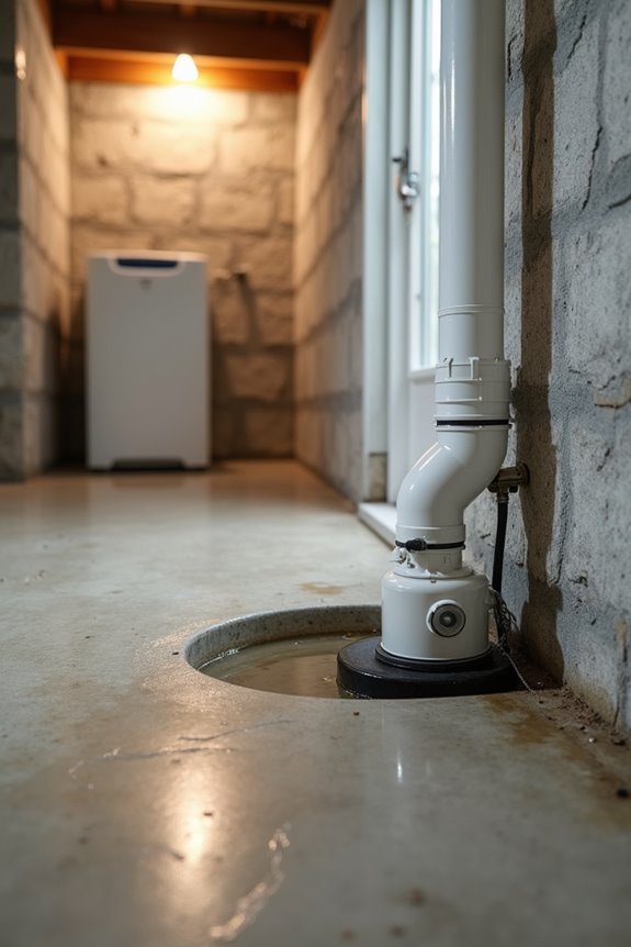 sump pump protects foundation