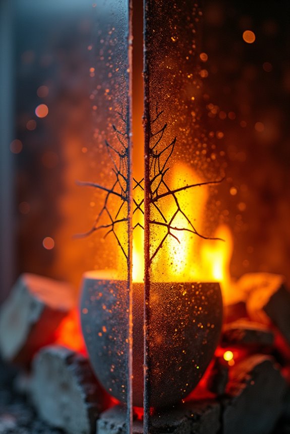 tempered fails at heat ceramic withstands