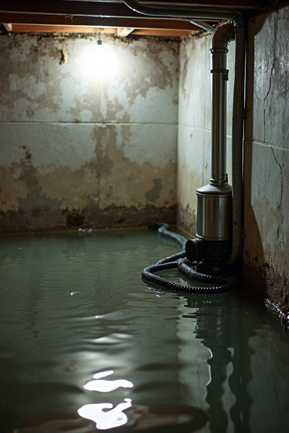 three warning signs of basement flooding
