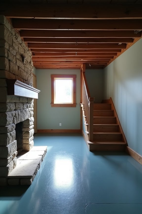 walkout basement story height rules