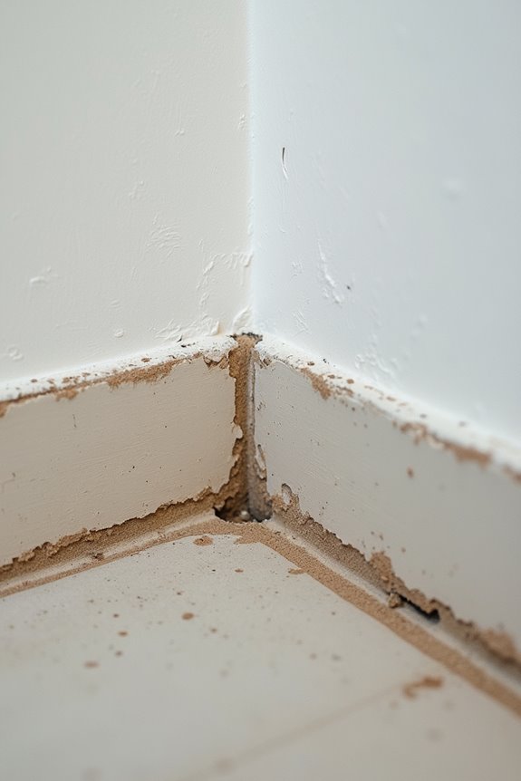 water entry drainage issue cracks