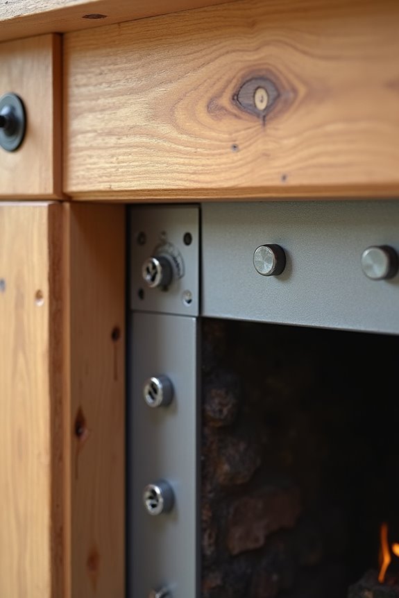 wood vs metal fireproof studs